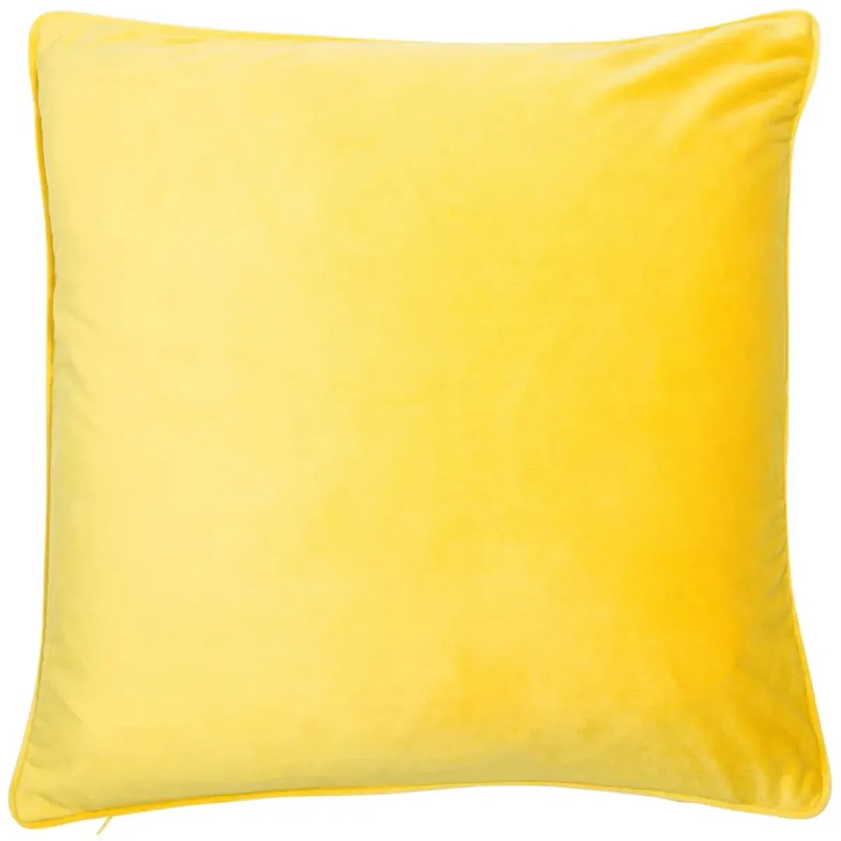 Malini Luxe Velvet Cushion In Mustard - Image 2