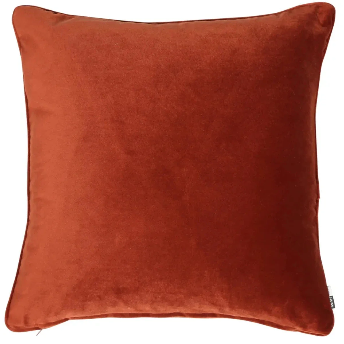 Malini Luxe Velvet Cushion In Paprika - Image 2
