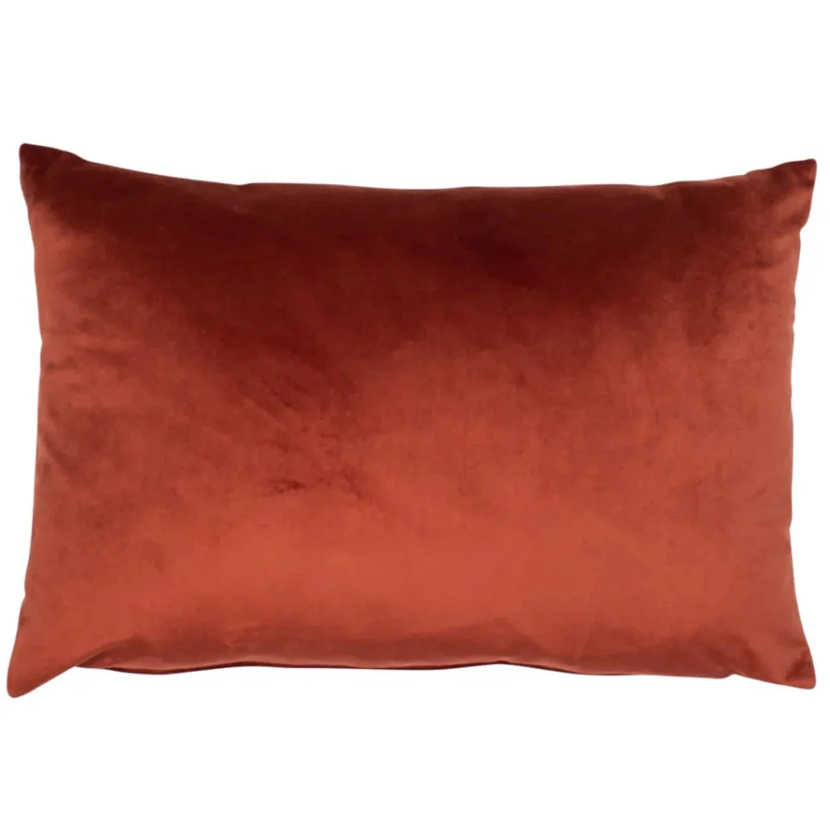 Malini Luxe Velvet Cushion In Paprika - Image 3