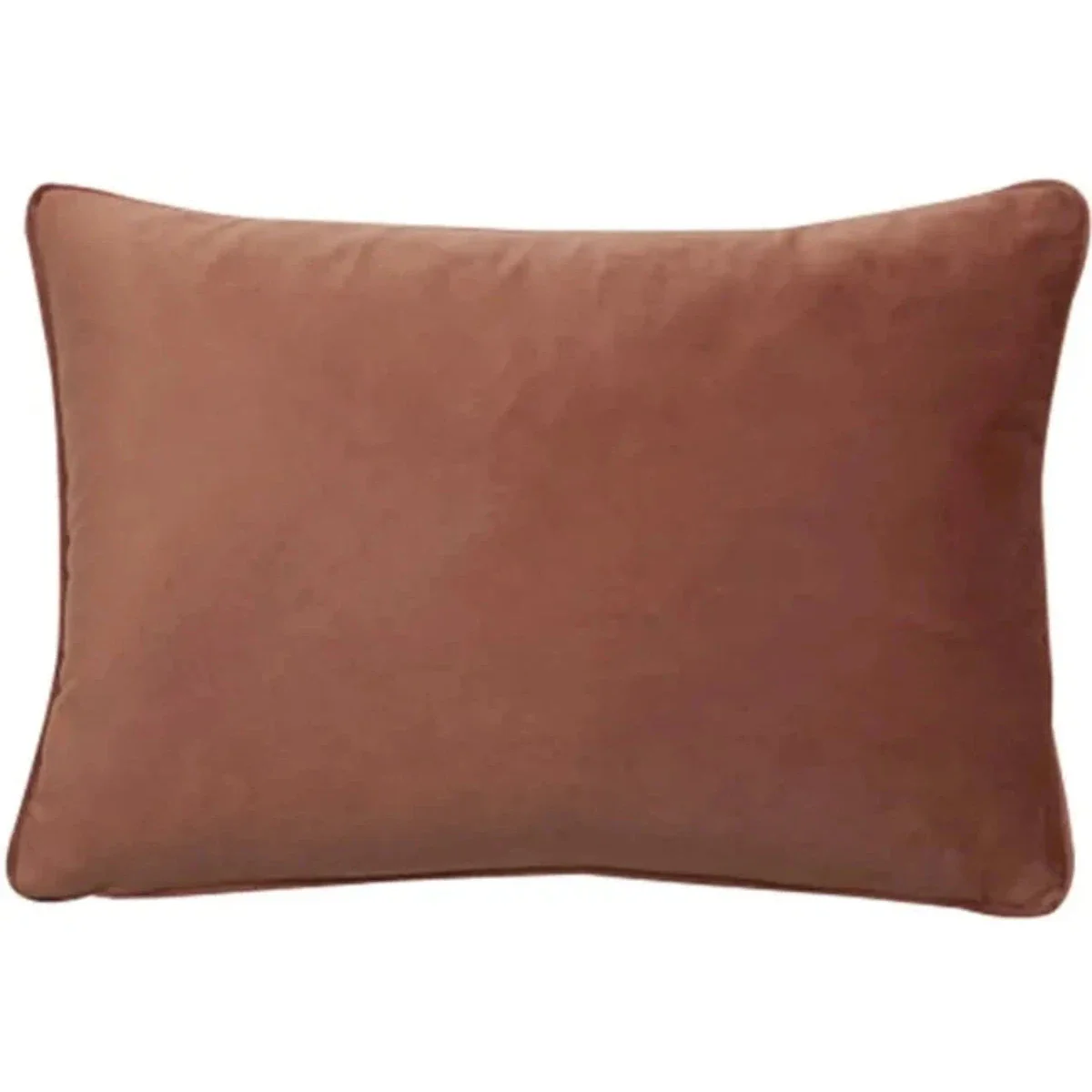 Malini Luxe Velvet Cushion In Putty - Image 2