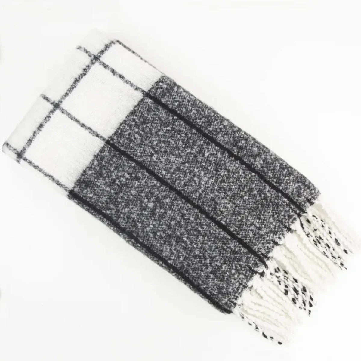 Malini Malmo Black Throw