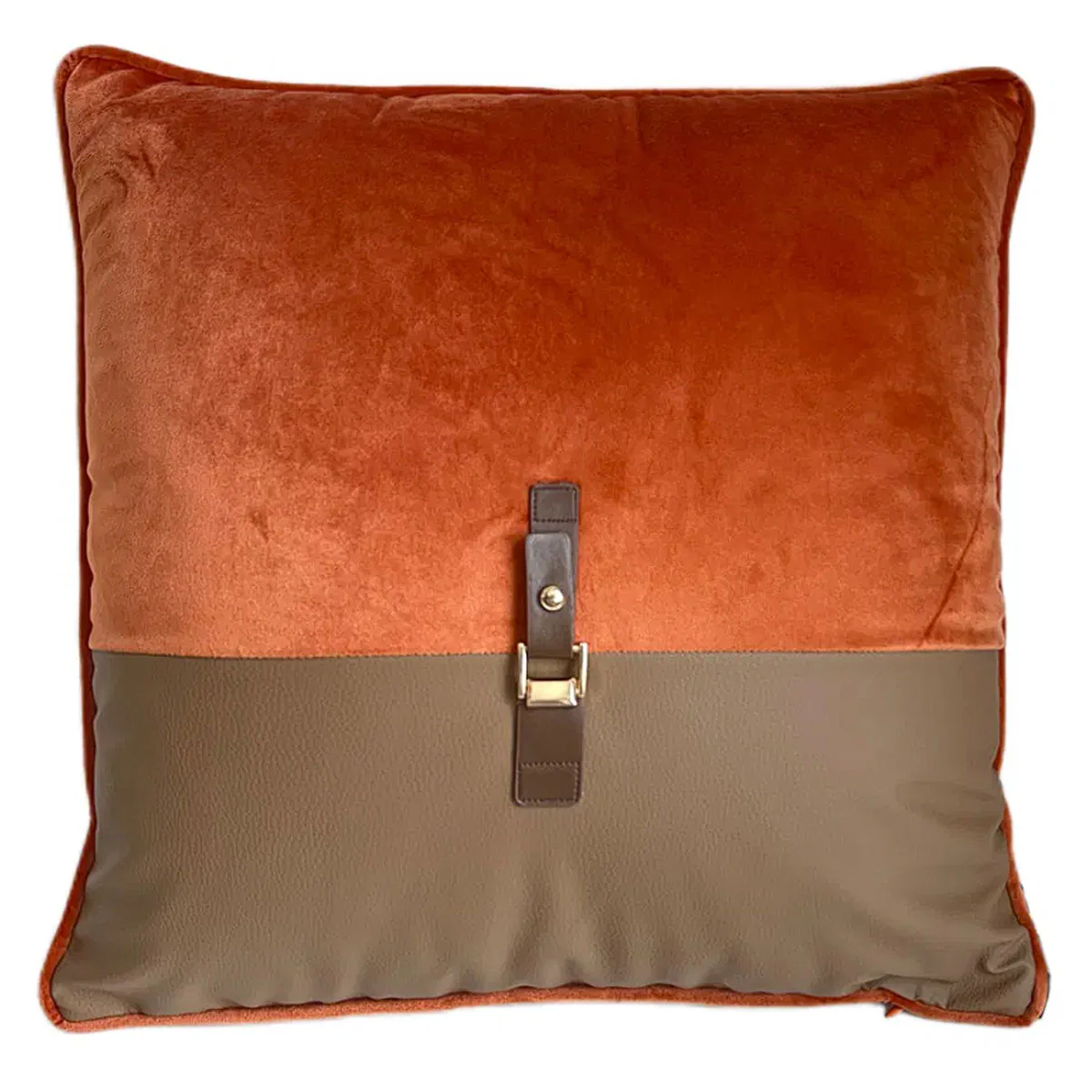 Malini Paul Moneypenny Buckleup Choc Cushion - Image 10
