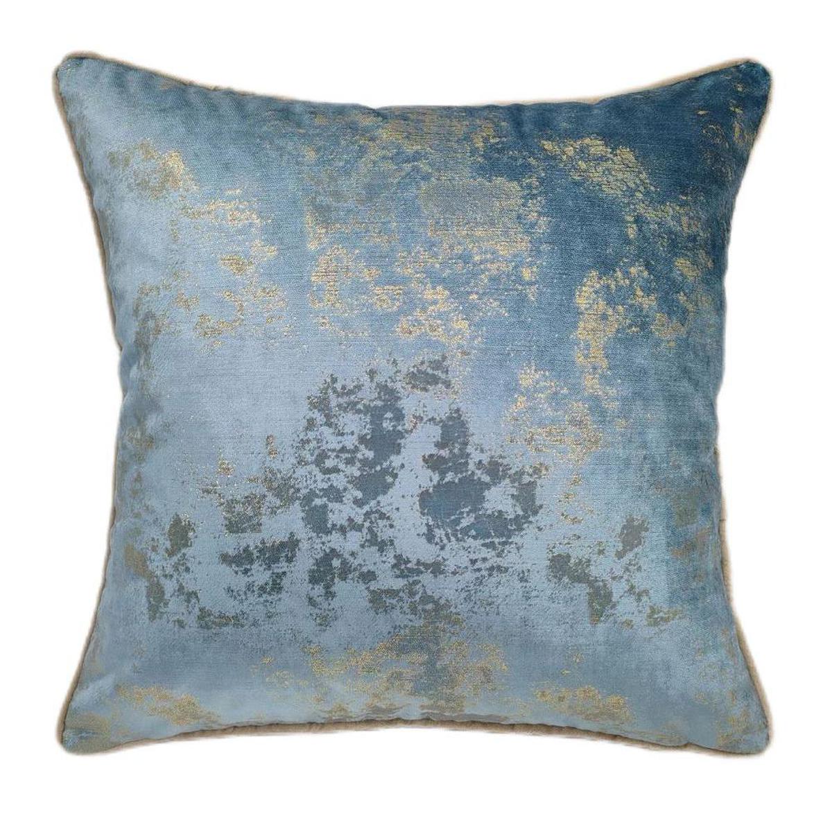 Malini Paul Moneypenny Spoiltrotton Cushion In Blue