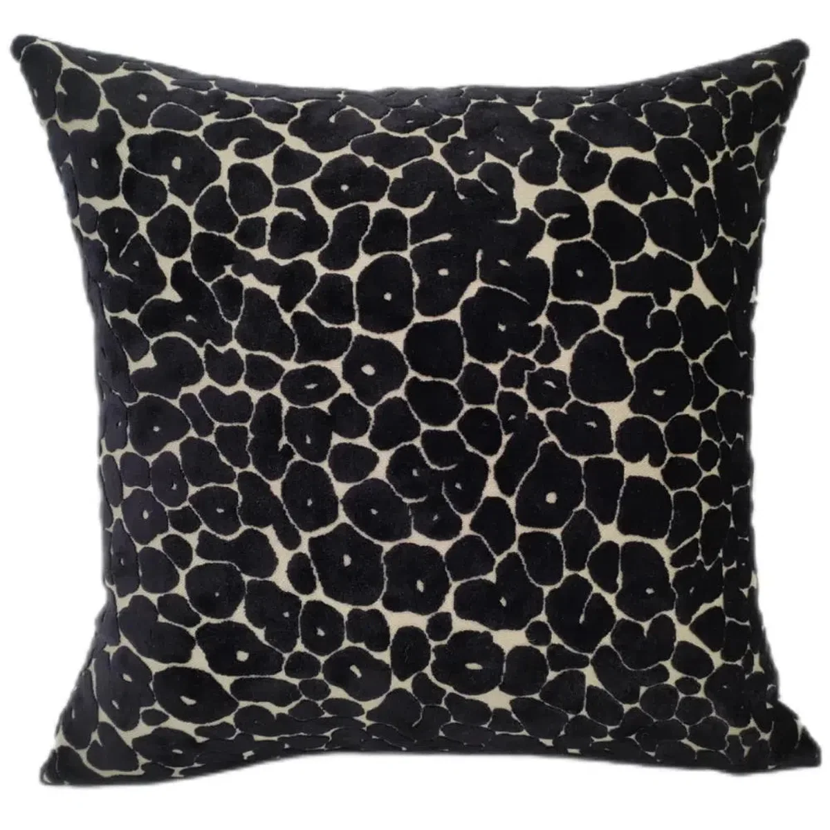 Malini Paul Moneypenny Spoton Cushion In Black - Image 2