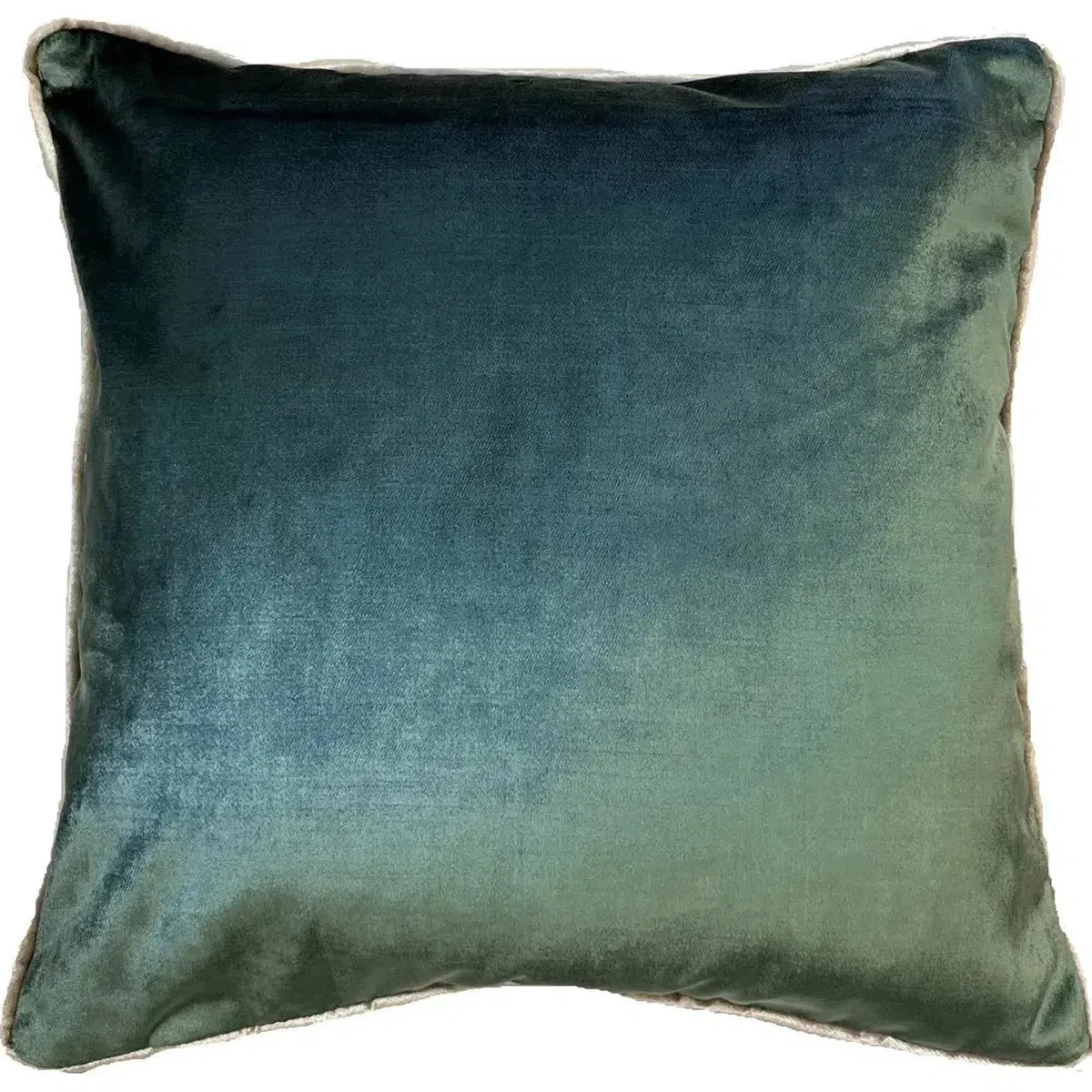 Malini Paul Moneypenny Twofaced Cushion In Sage