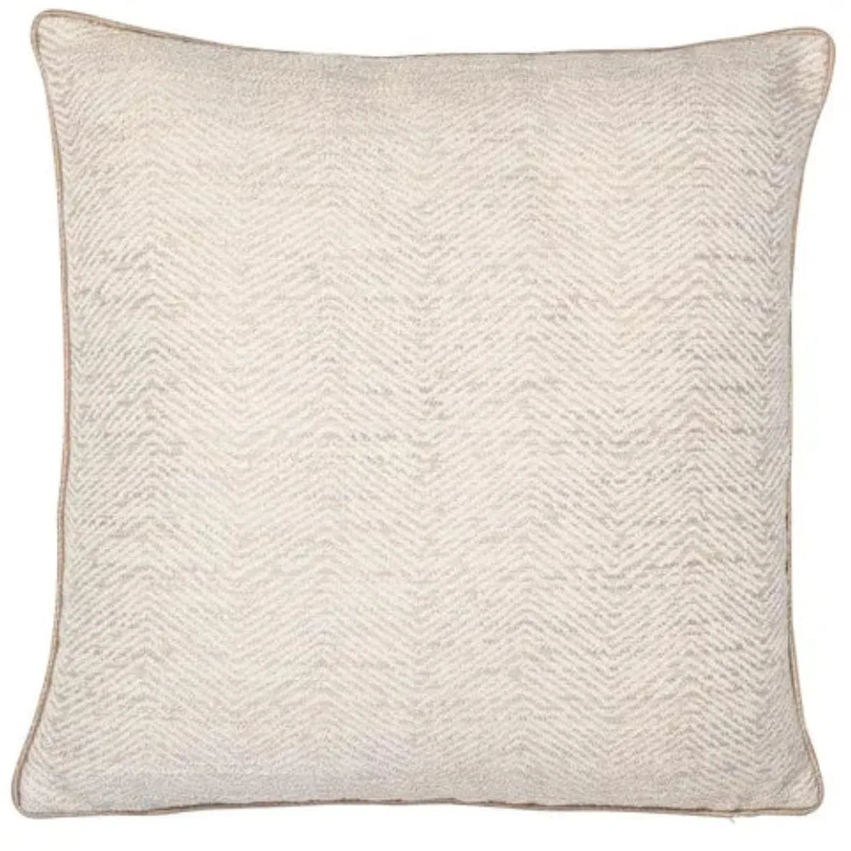 Malini Ripple Cushion In Natural - Image 3