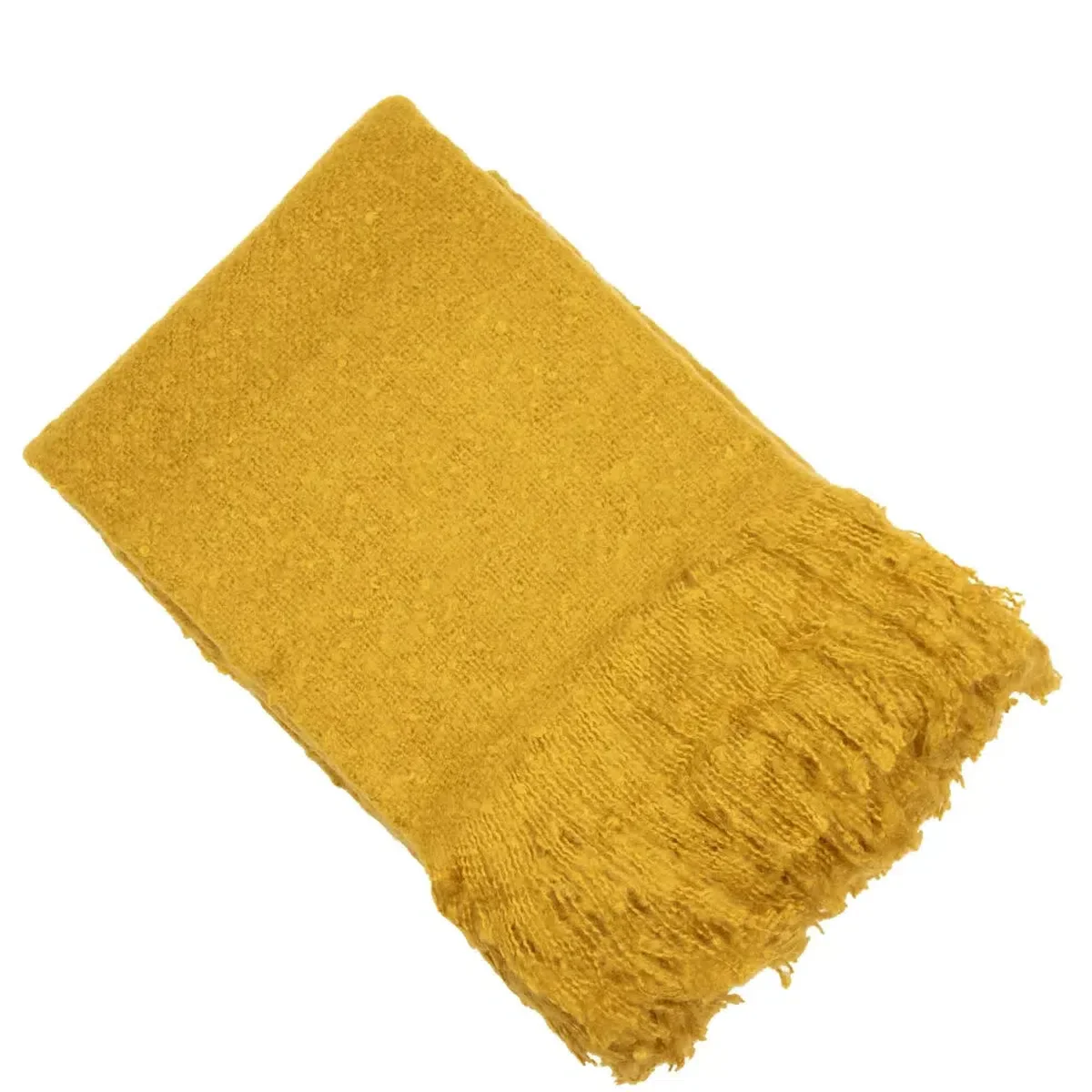 Malini Serena Throw In Mustard