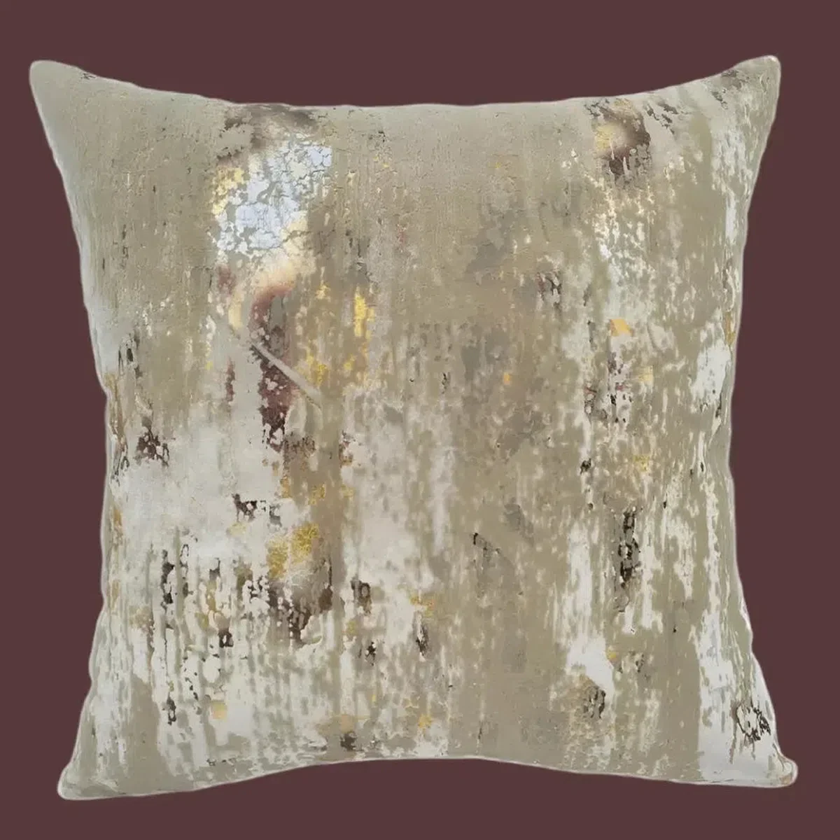 Malini Torcello Large Cushion In Gold - Image 2