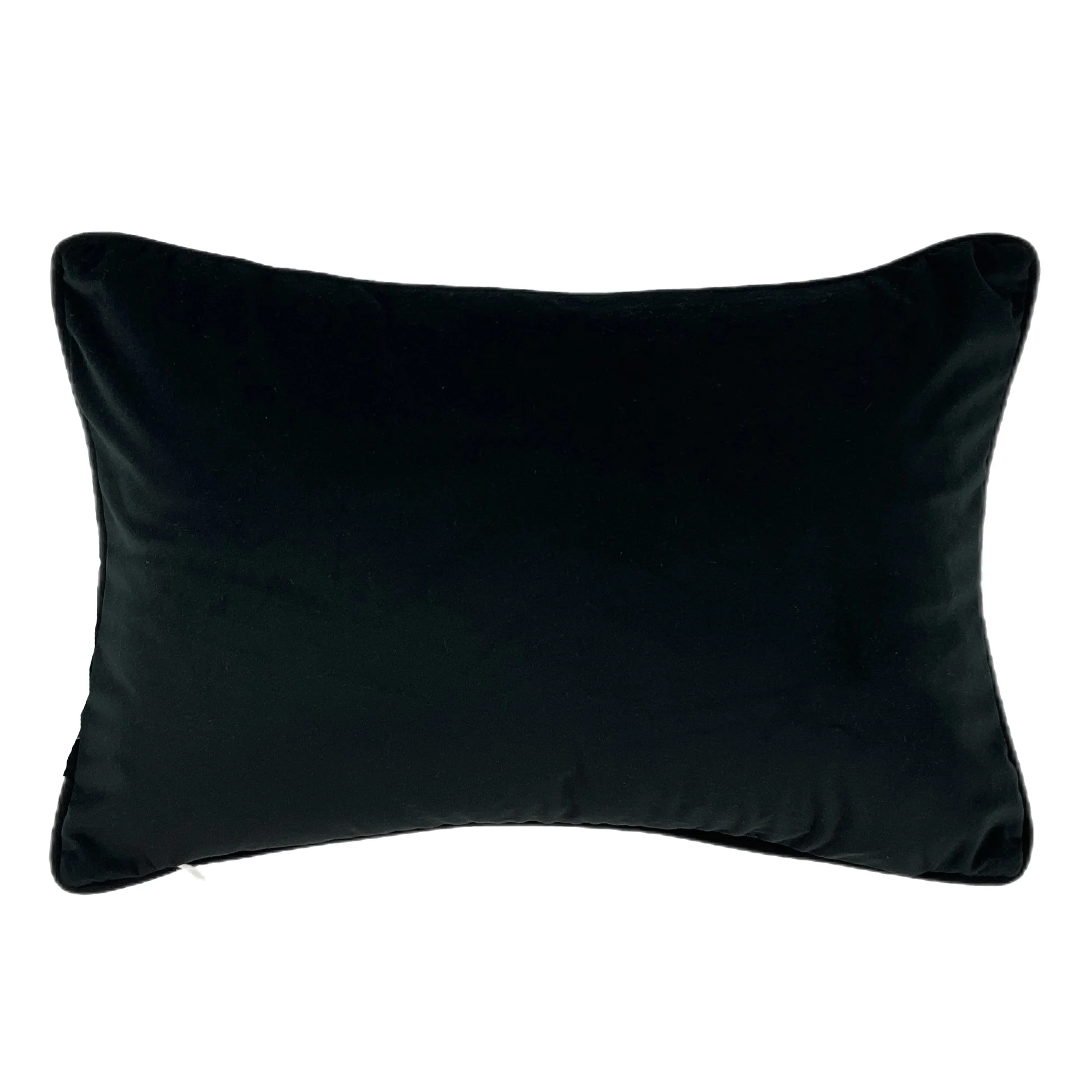 Malini Wave Print on Boucle Black - Image 2