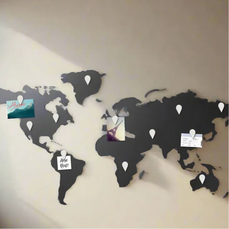 Umbra Mappit Titanium Wall Decor - Image 2