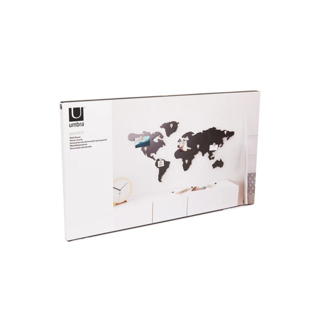 Umbra Mappit Titanium Wall Decor - Image 6