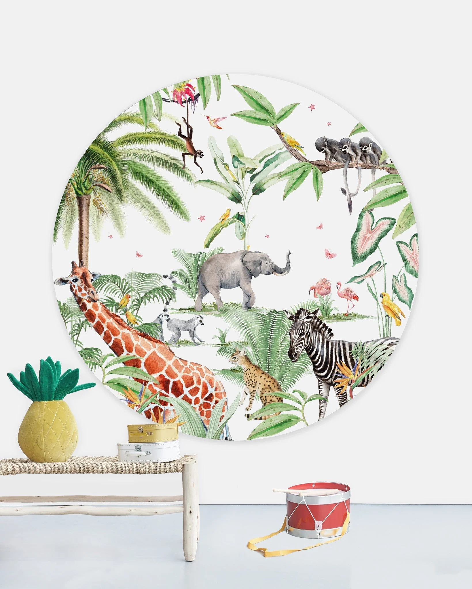 Creative Lab Amsterdam Marielle Smit Stevie Wallpaper Circle Mural - Image 2