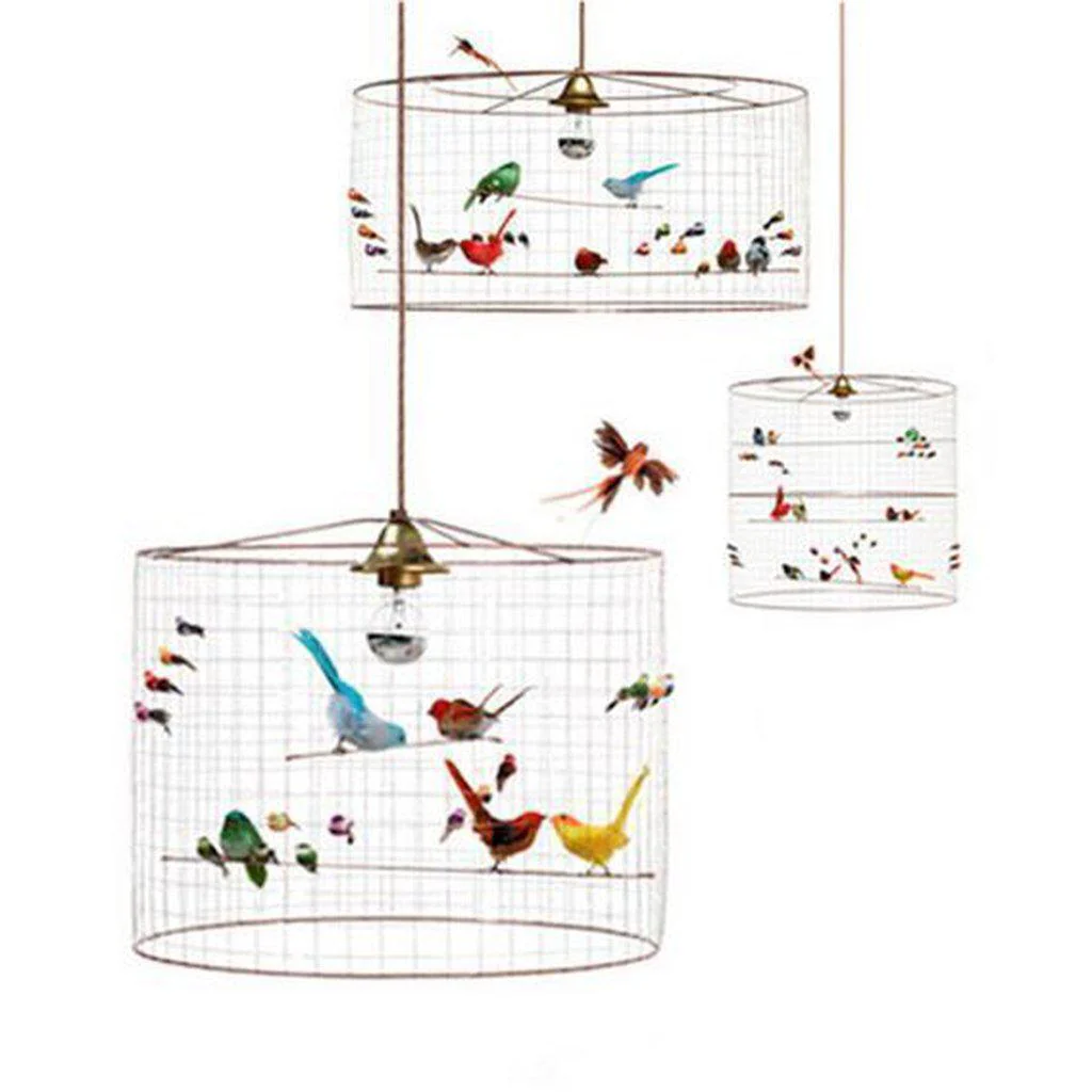 Mathieu Challieres La Voliere Large Two Tier Pendant Lamp - Image 6