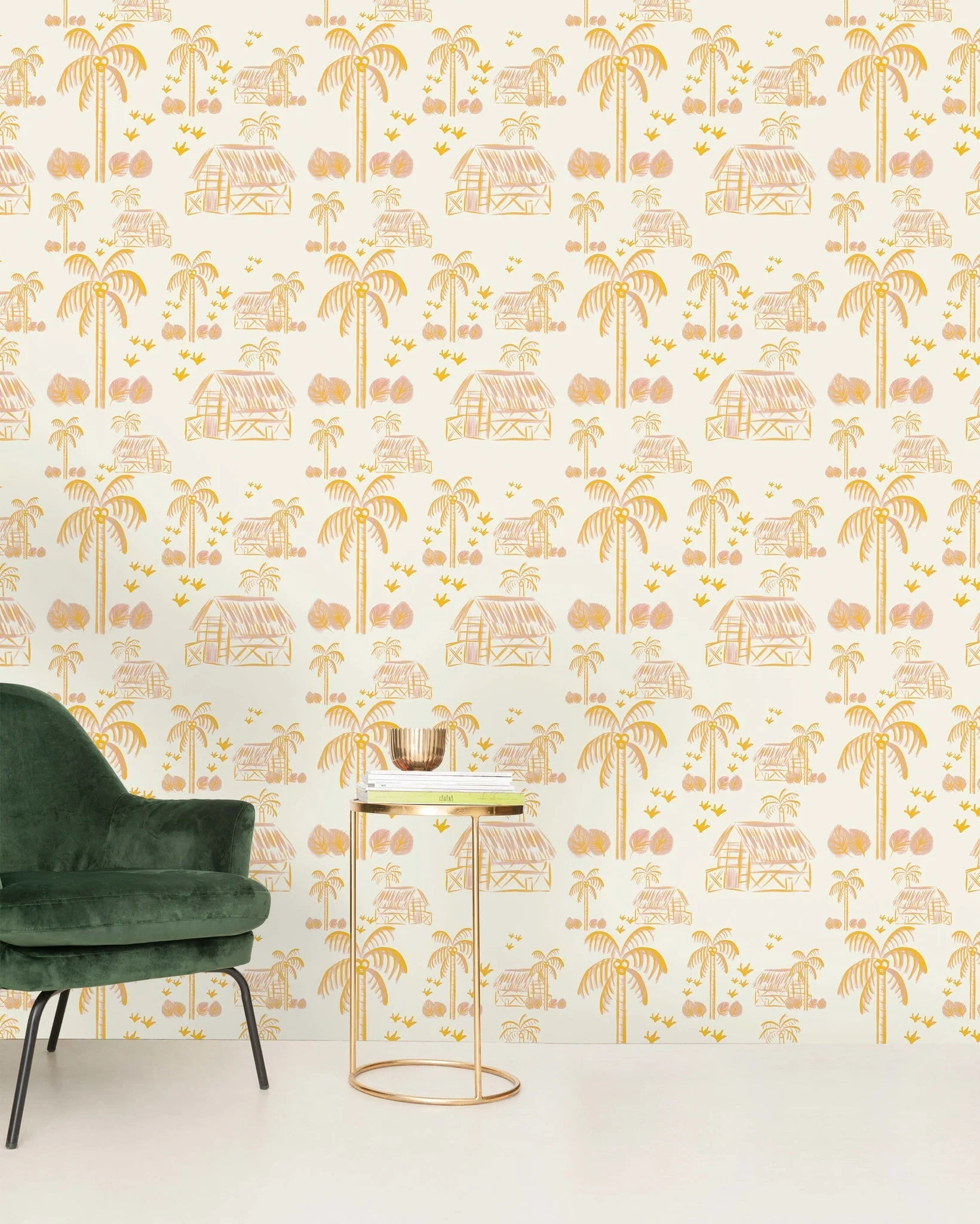Creative Lab Amsterdam Maui Beach Pink Repetitive Wallpaper - Image 3