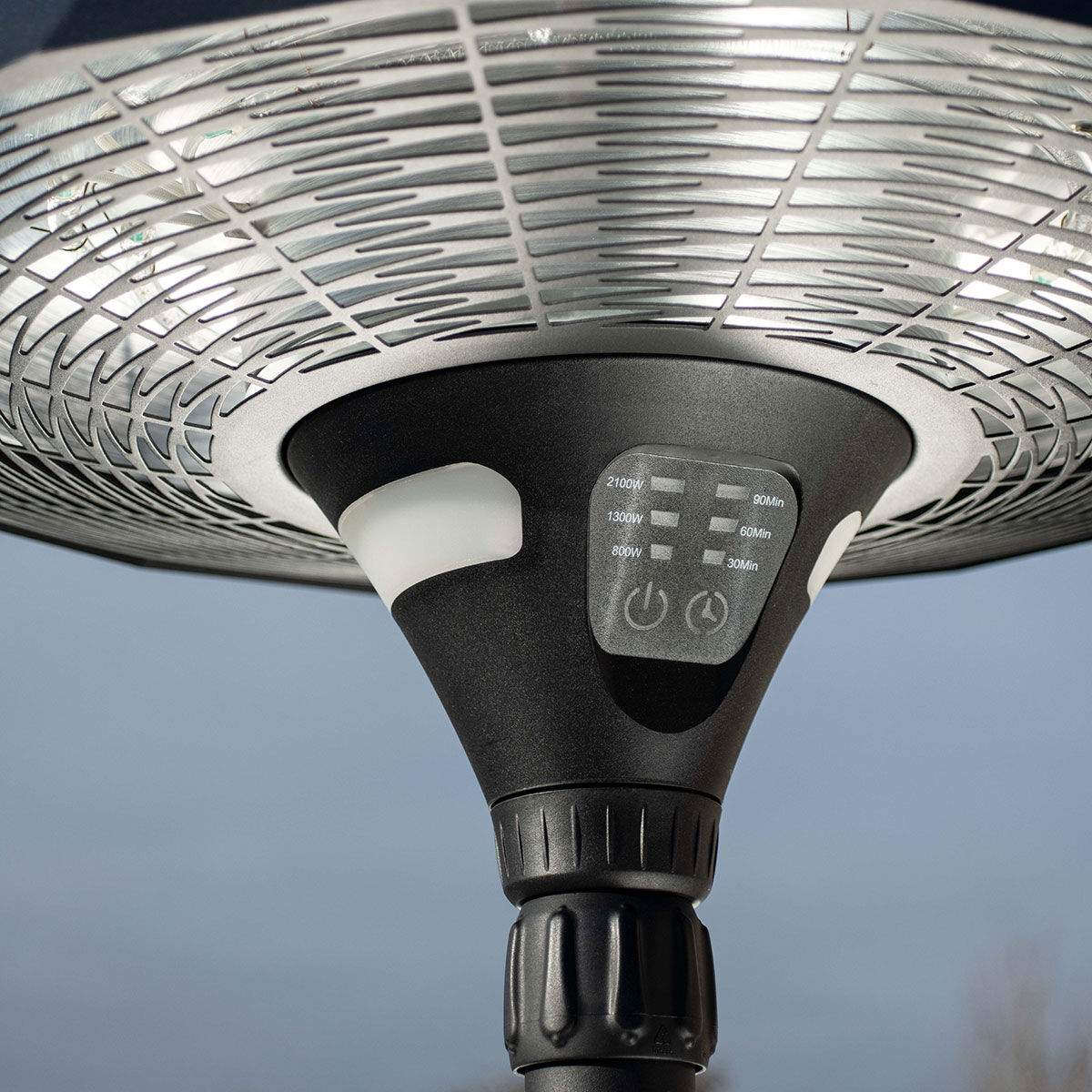 Maze - 2100W Helio Freestanding Electric Patio Heater - Image 2