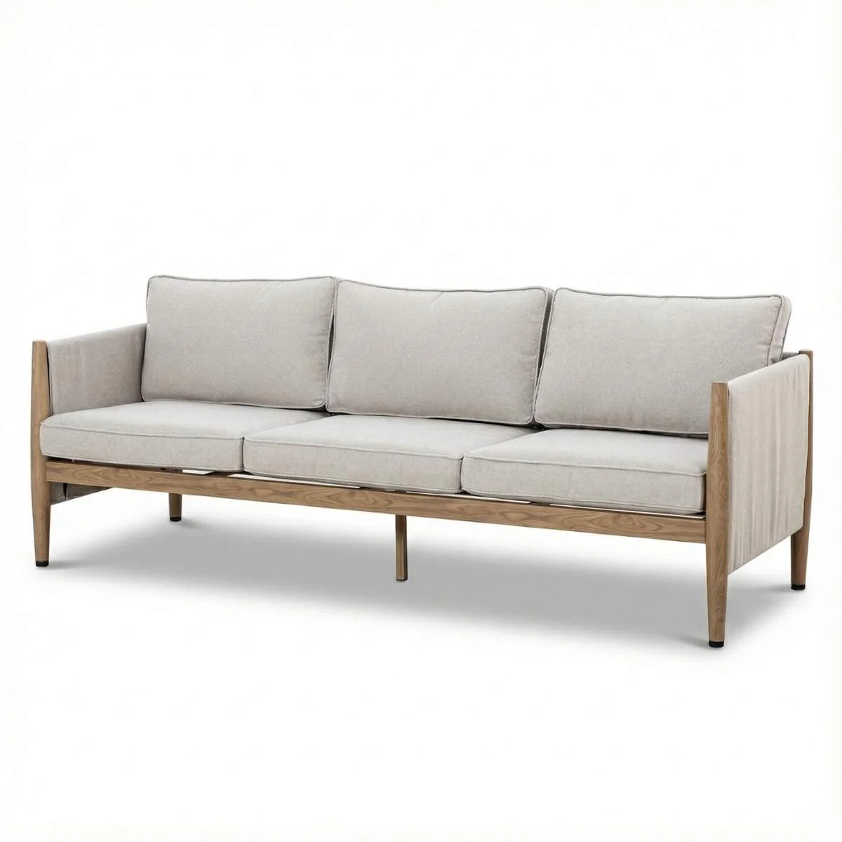 Maze Burford 3 Seat Aluminium Sofa Set - Image 7
