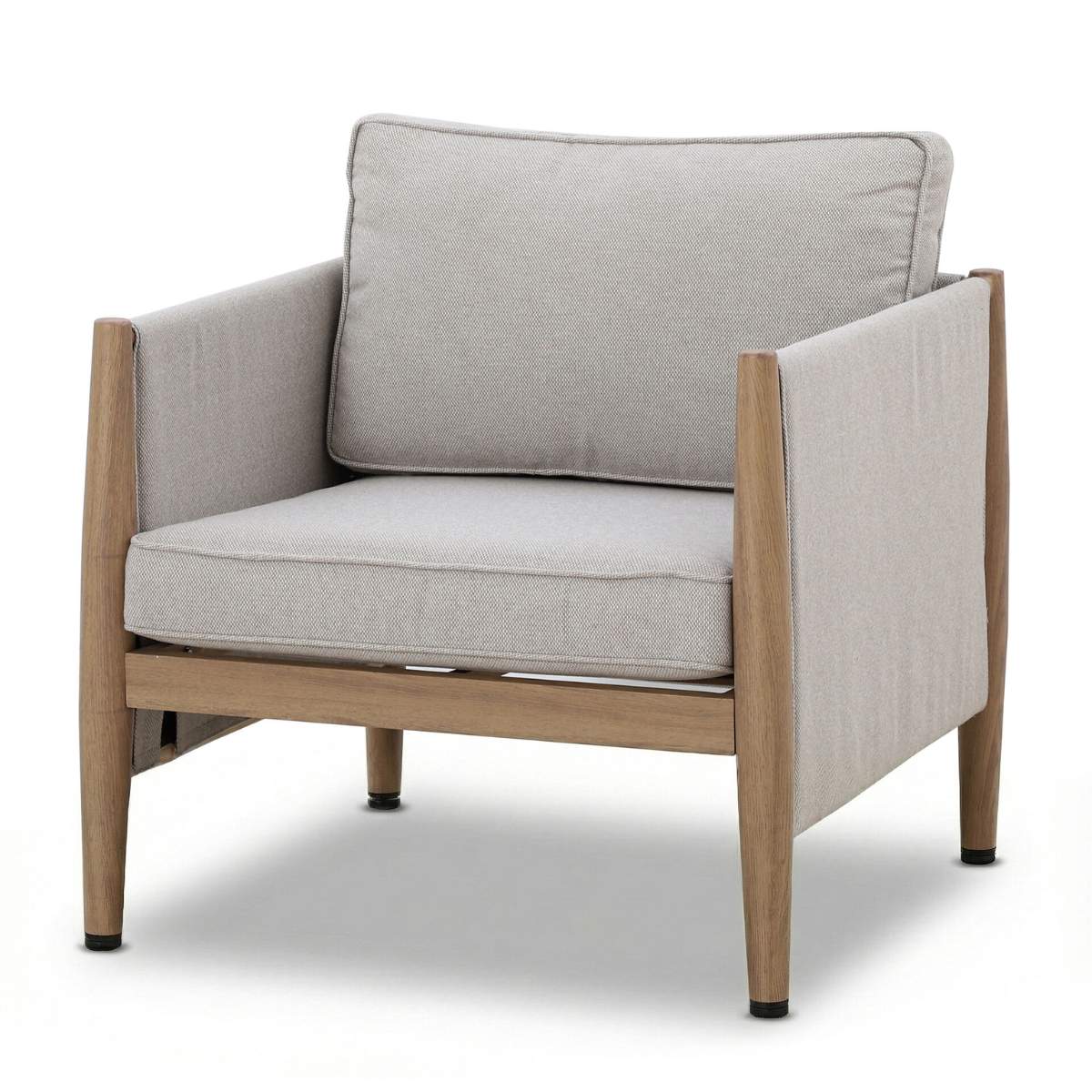 Maze Burford Aluminium Lounge Chair - Almond