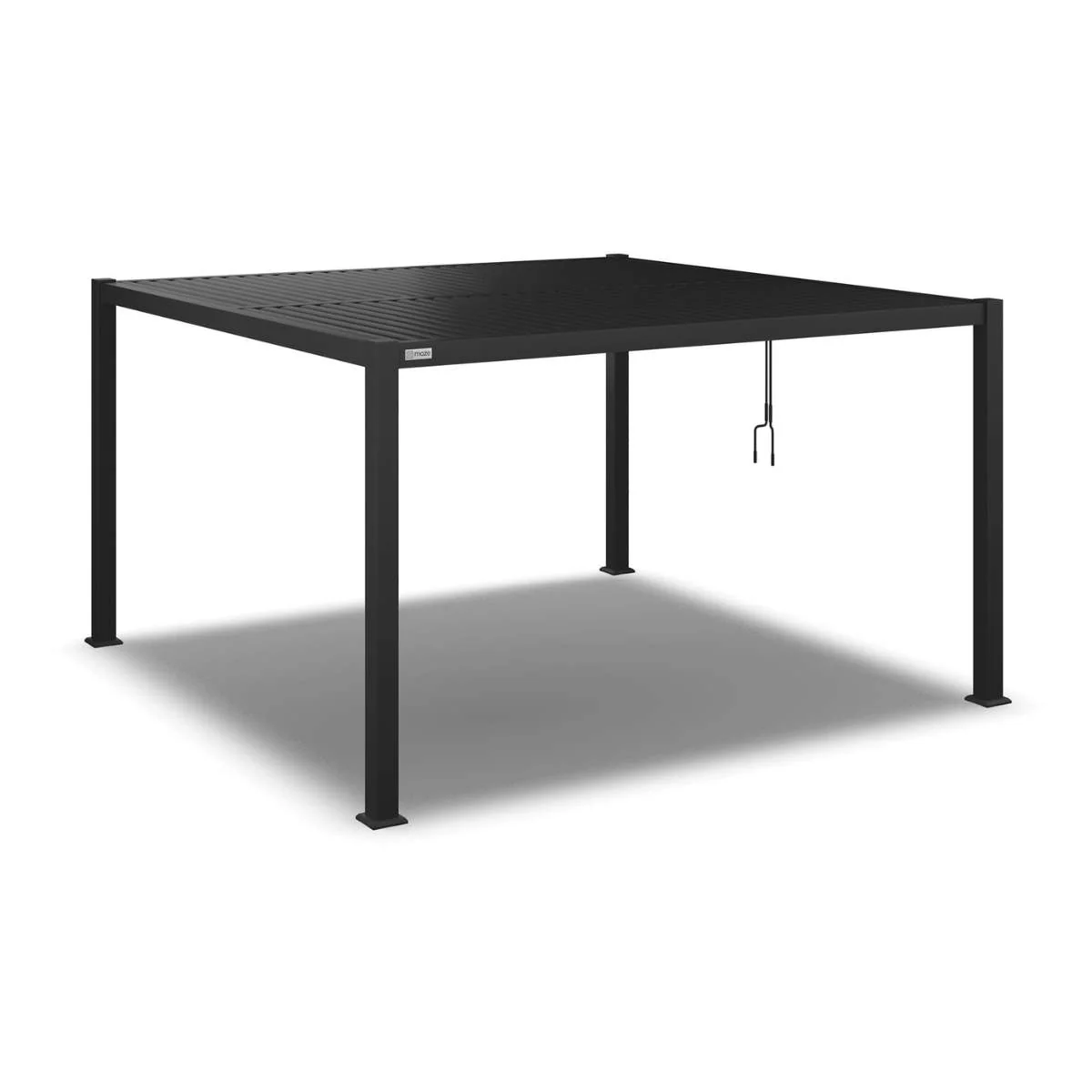 Maze - Como 4m x 4m Aluminium Metal Outdoor Garden Pergola - Image 2