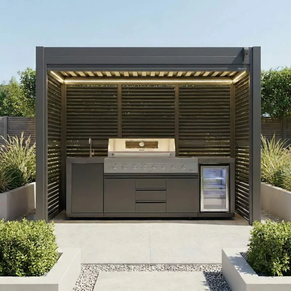 Maze - Como Freestanding BBQ Shelter - Image 18