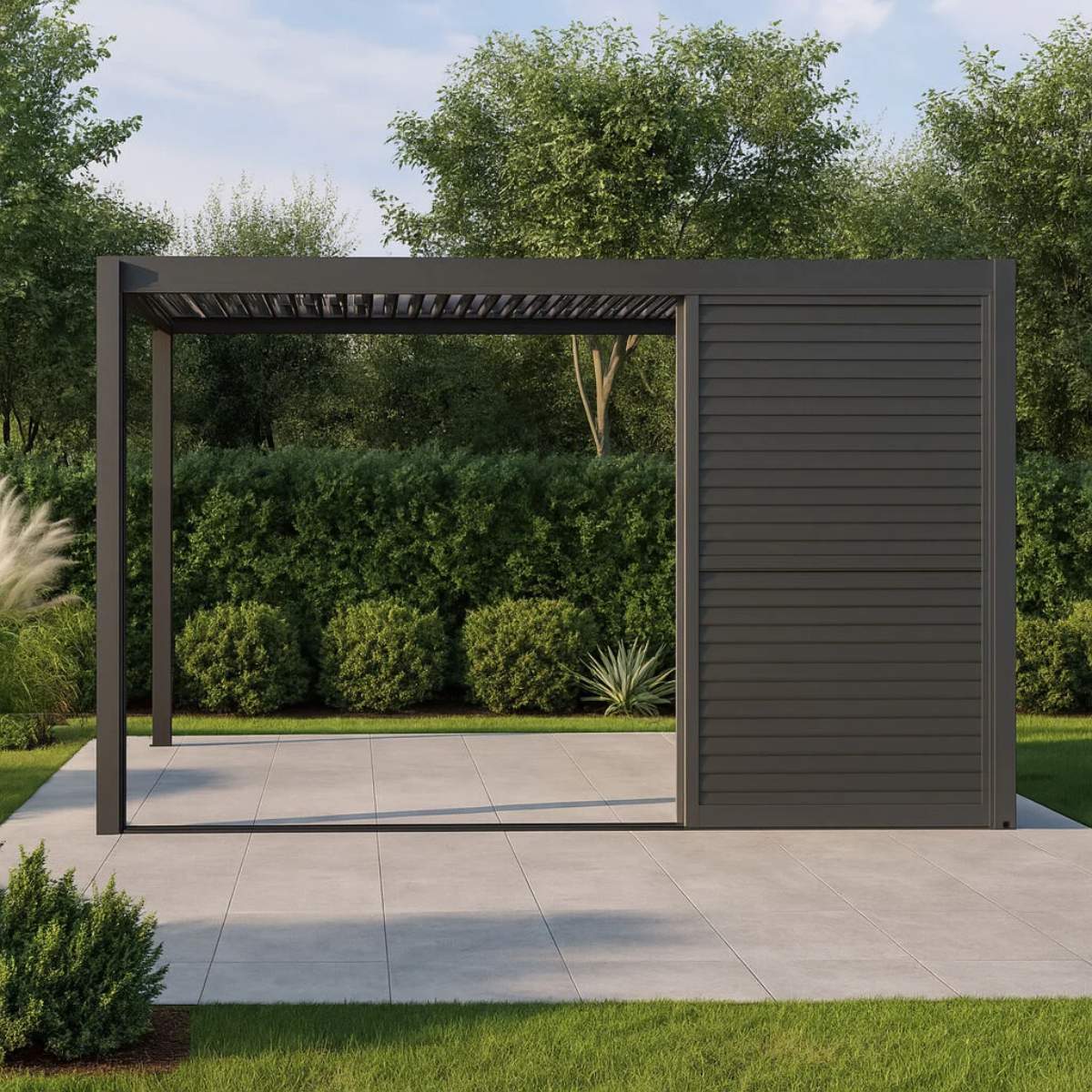 Maze - Como Pergola Sliding Louvre Panel Door - Image 10