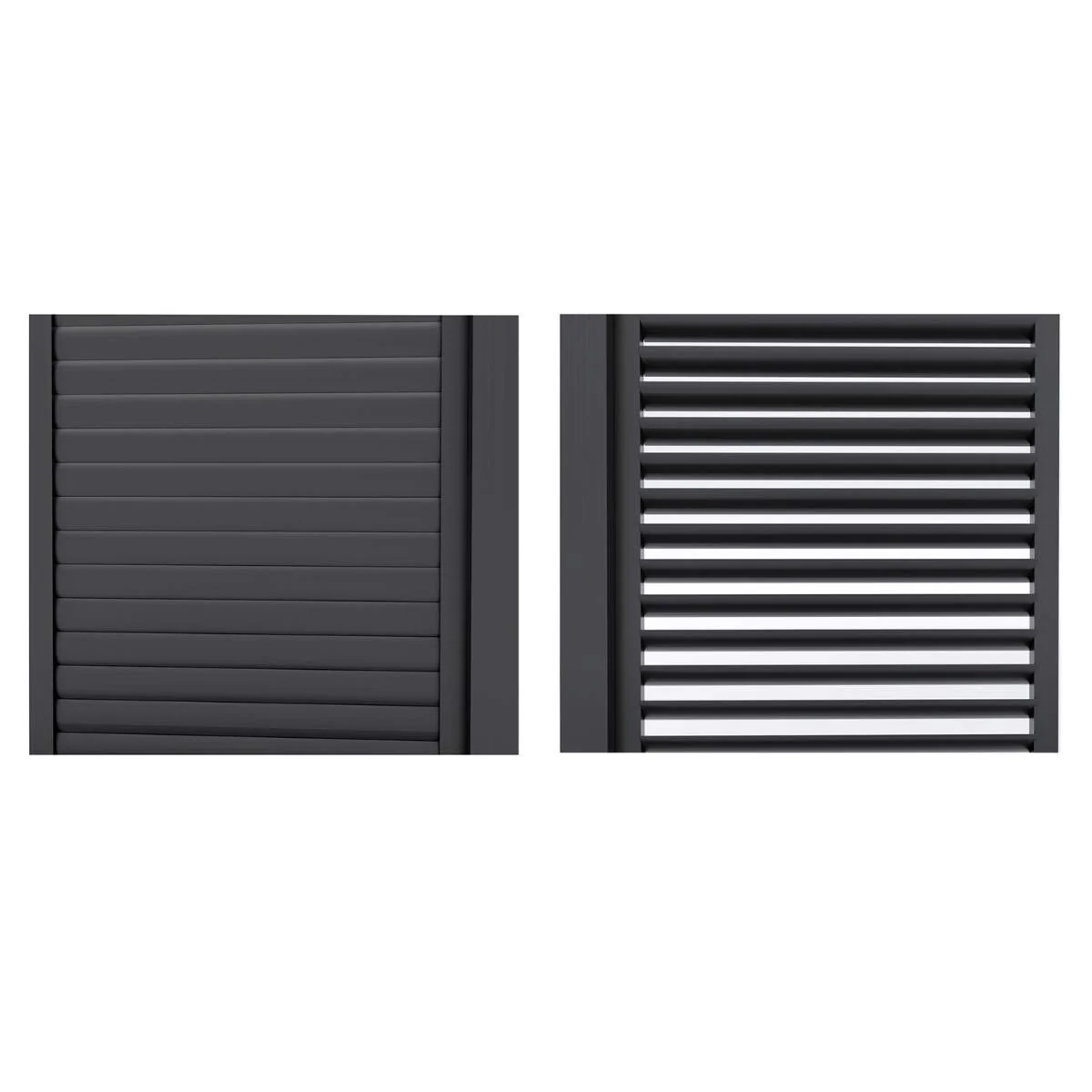 Maze - Como Pergola Sliding Louvre Panel Door - Image 4