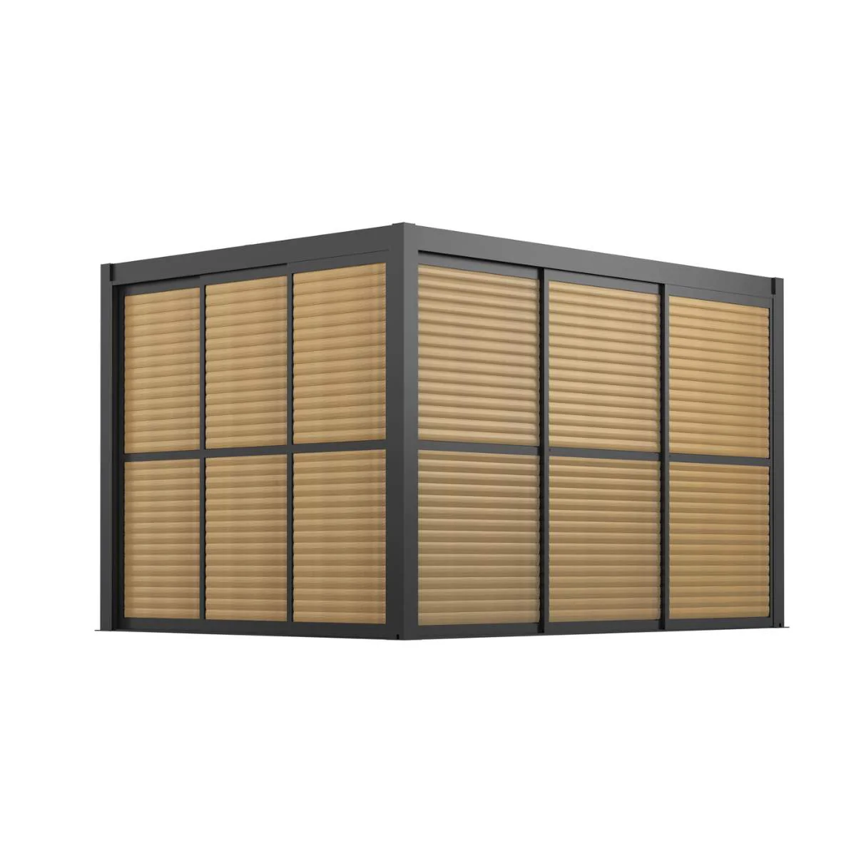 Maze - Como Pergola Sliding Louvre Panel Door - Image 9