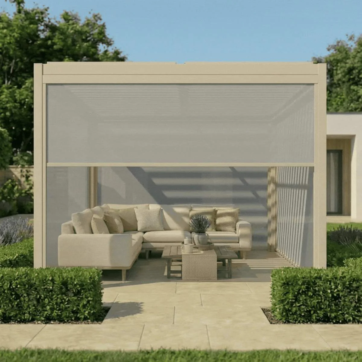 Maze - Como Pergola Zip Drop Side Blind - Image 5