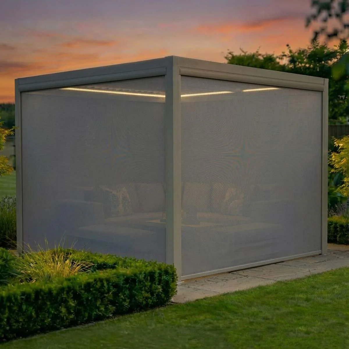 Maze - Como Pergola Zip Drop Side Blind - Image 11