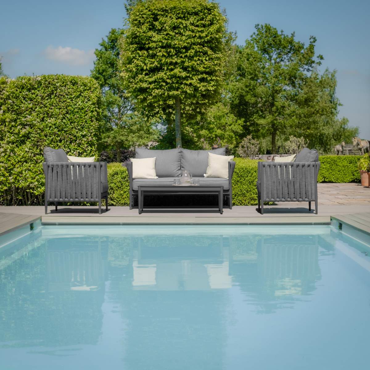 Maze Milan Rope Weave 2 Seat Sofa Set - Image 23