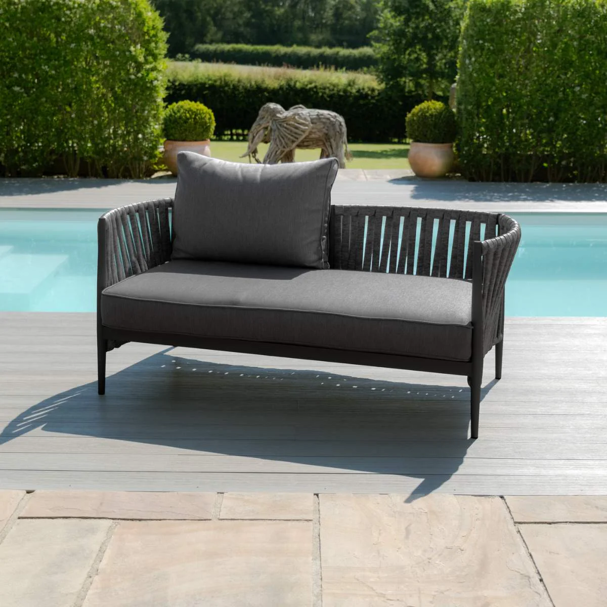 Maze Milan Rope Weave 2 Seat Sofa Set - Image 26