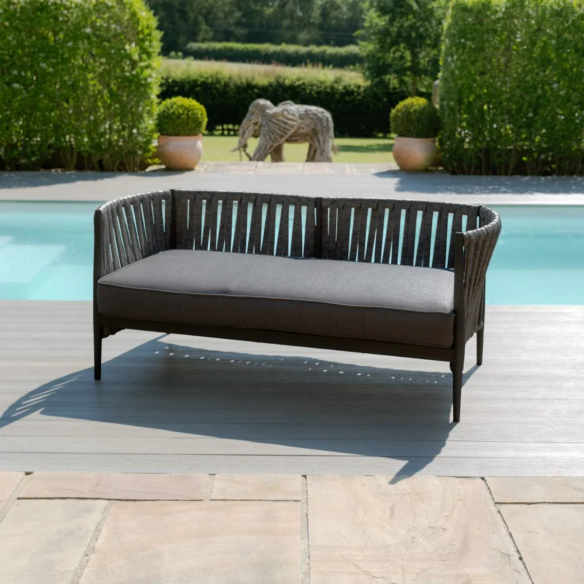 Maze Milan Rope Weave 2 Seat Sofa Set - Image 27
