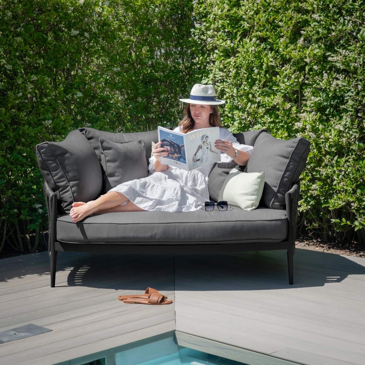 Maze Milan Rope Weave Daybed - Image 16