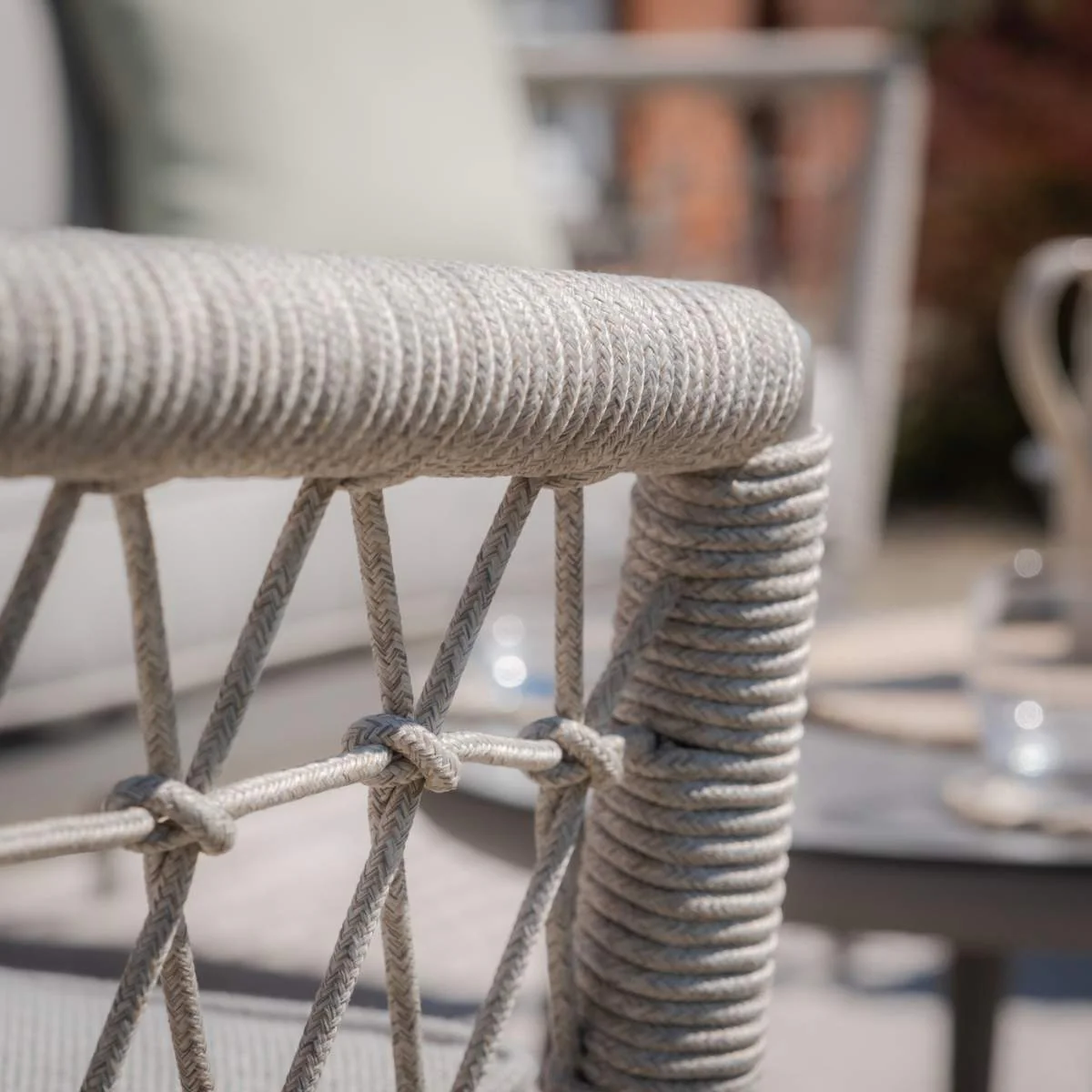 Maze Monaco Rope Weave 3 Seat Sofa Set - Image 7