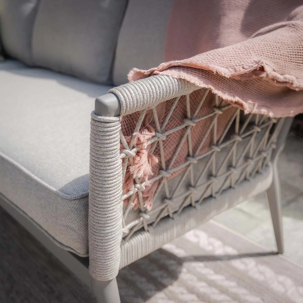 Maze Cool Linen Monaco Small Corner sofa set - Image 11