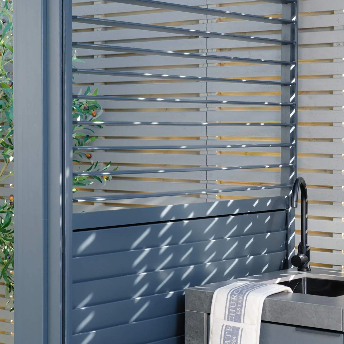 Maze - Eden Aluminium BBQ Shelter 3m x 1.4m Pergola - Image 10