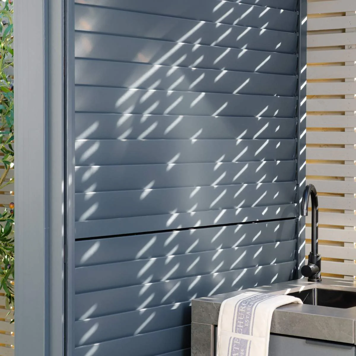 Maze - Eden Aluminium BBQ Shelter 3m x 1.4m Pergola - Image 11