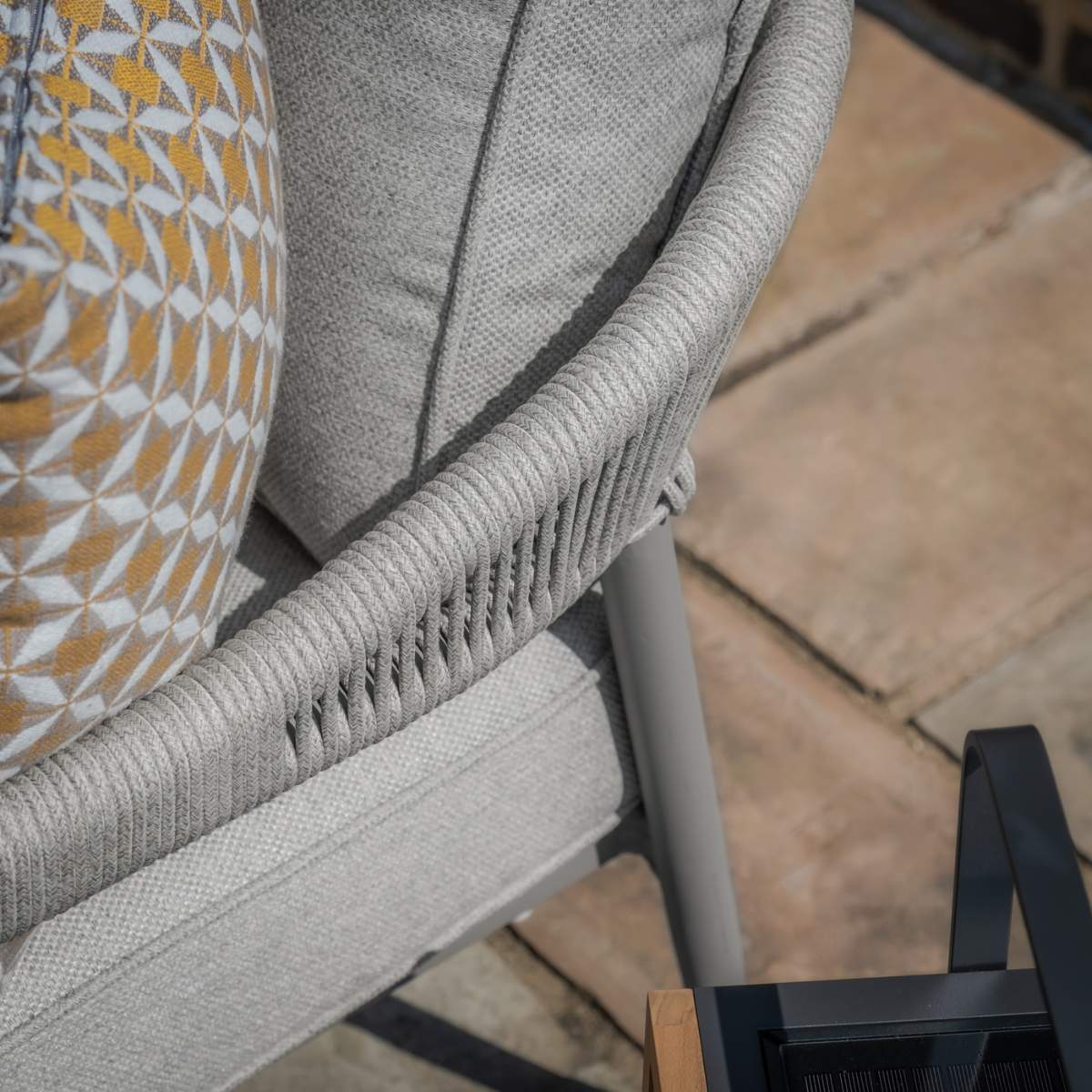 Maze Florence Rope Weave Corner Dining Set - Image 10