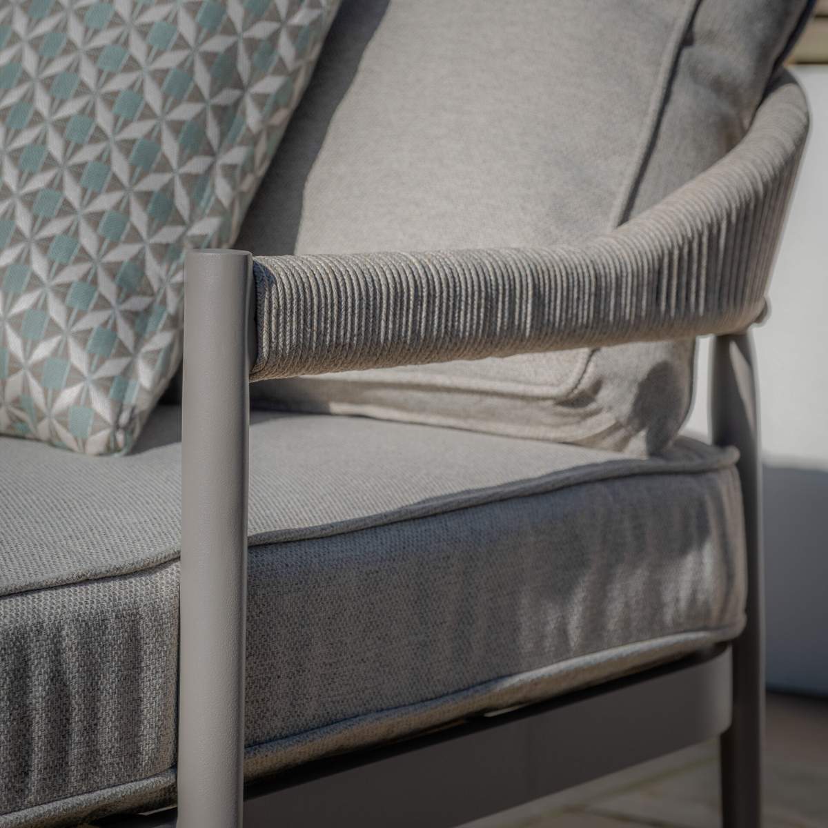 Maze Florence Rope Weave Double Sunloungers - Image 9