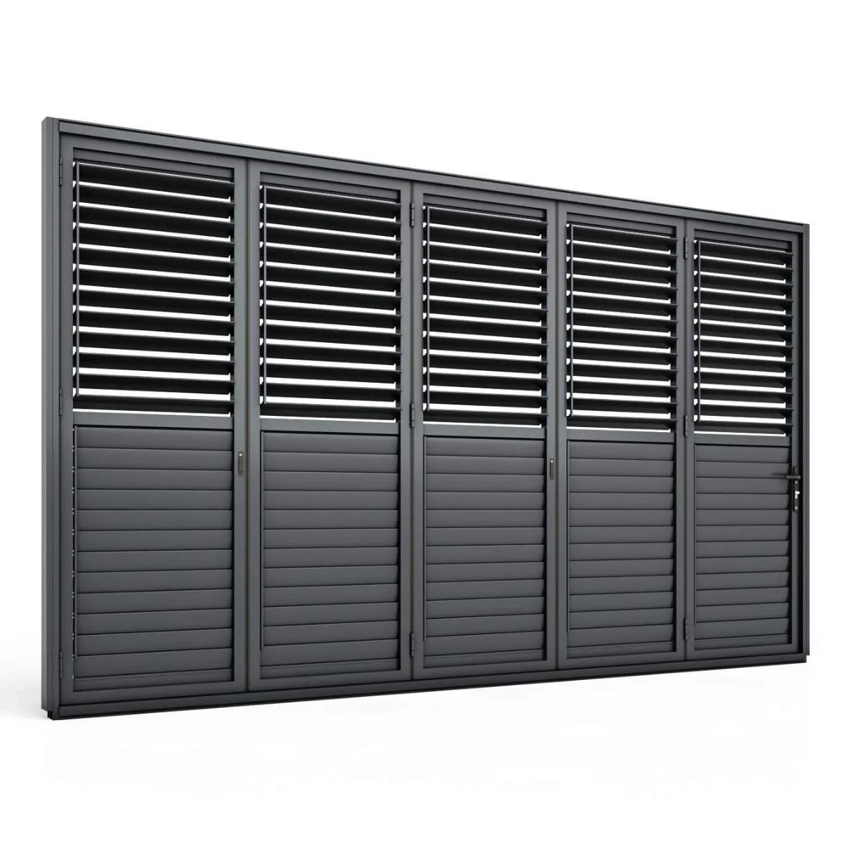 Maze - Eden Pergola Bi Folding Louvre Door - Image 3