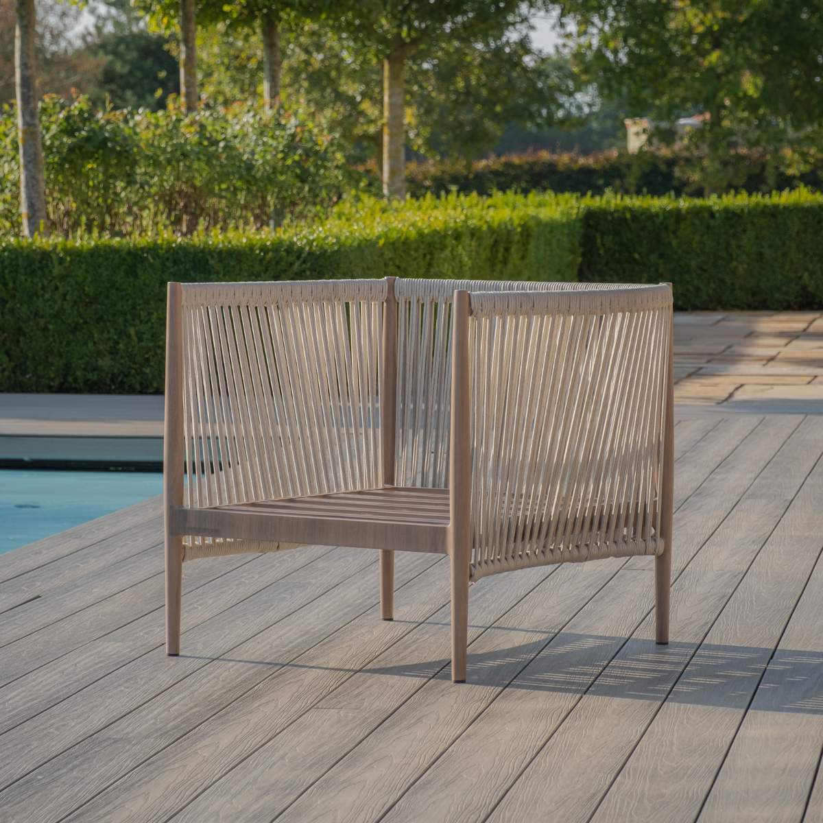 Maze Havana Rope Weave Lounge Chair - Image 10