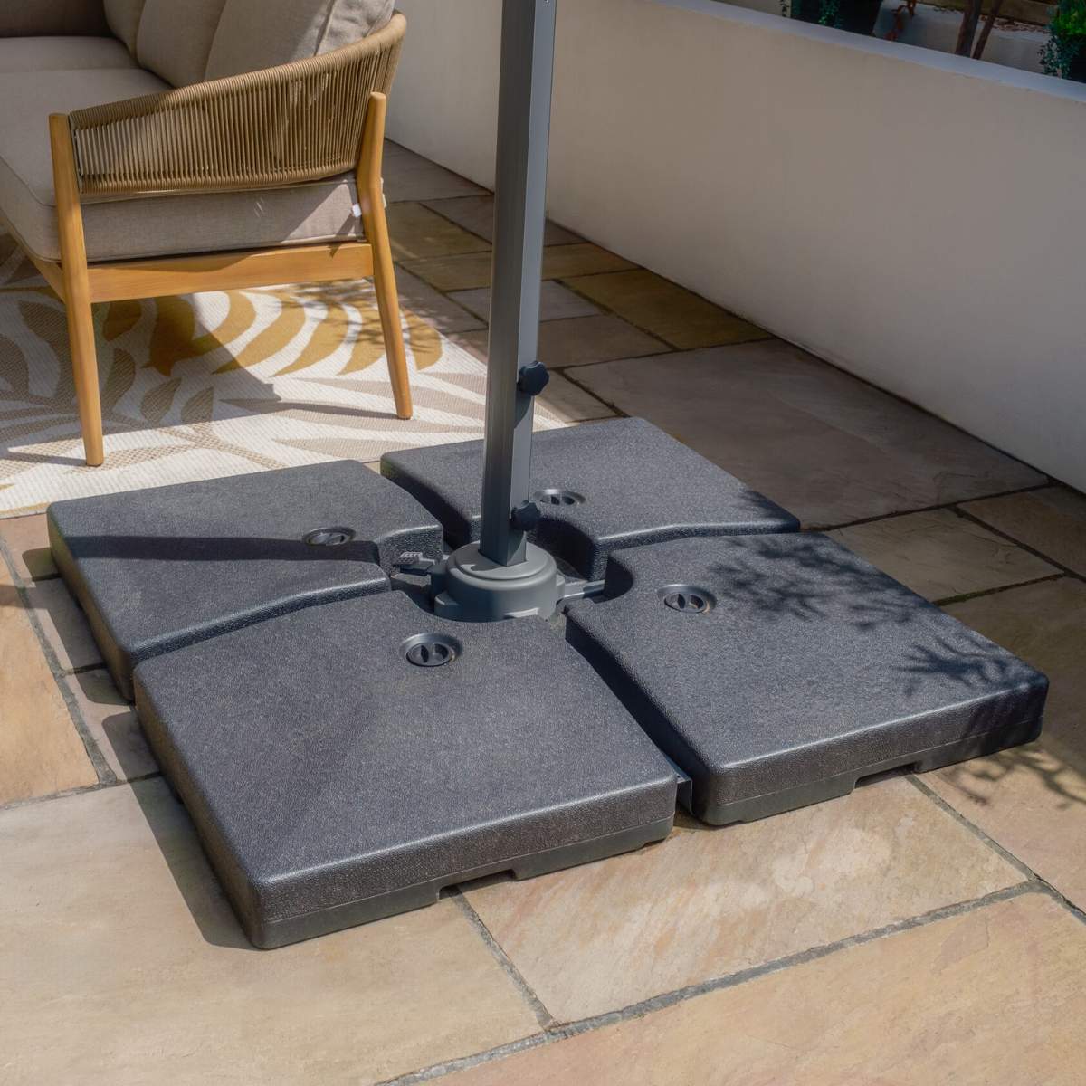 Maze - Helios 3m x 3m Square Rotating Cantilever Parasol - Image 14