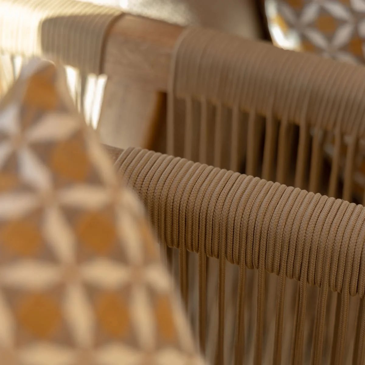 Maze - Martinique 3 Seat Lounge Set - Light Brown - Image 12