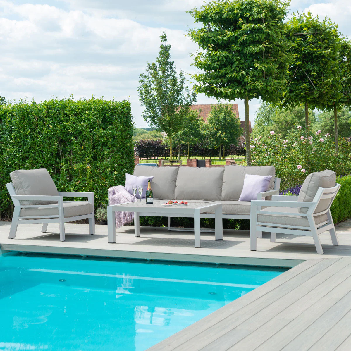 Maze New York 3 Seat Sofa Set - Image 5