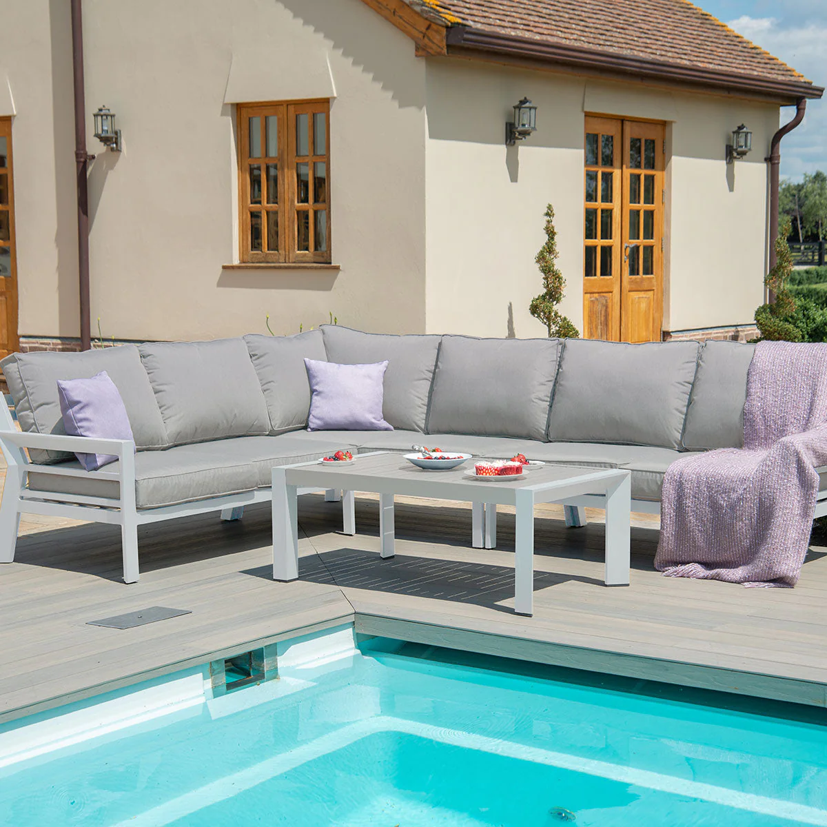 Maze New York Corner Sofa Set - Image 9
