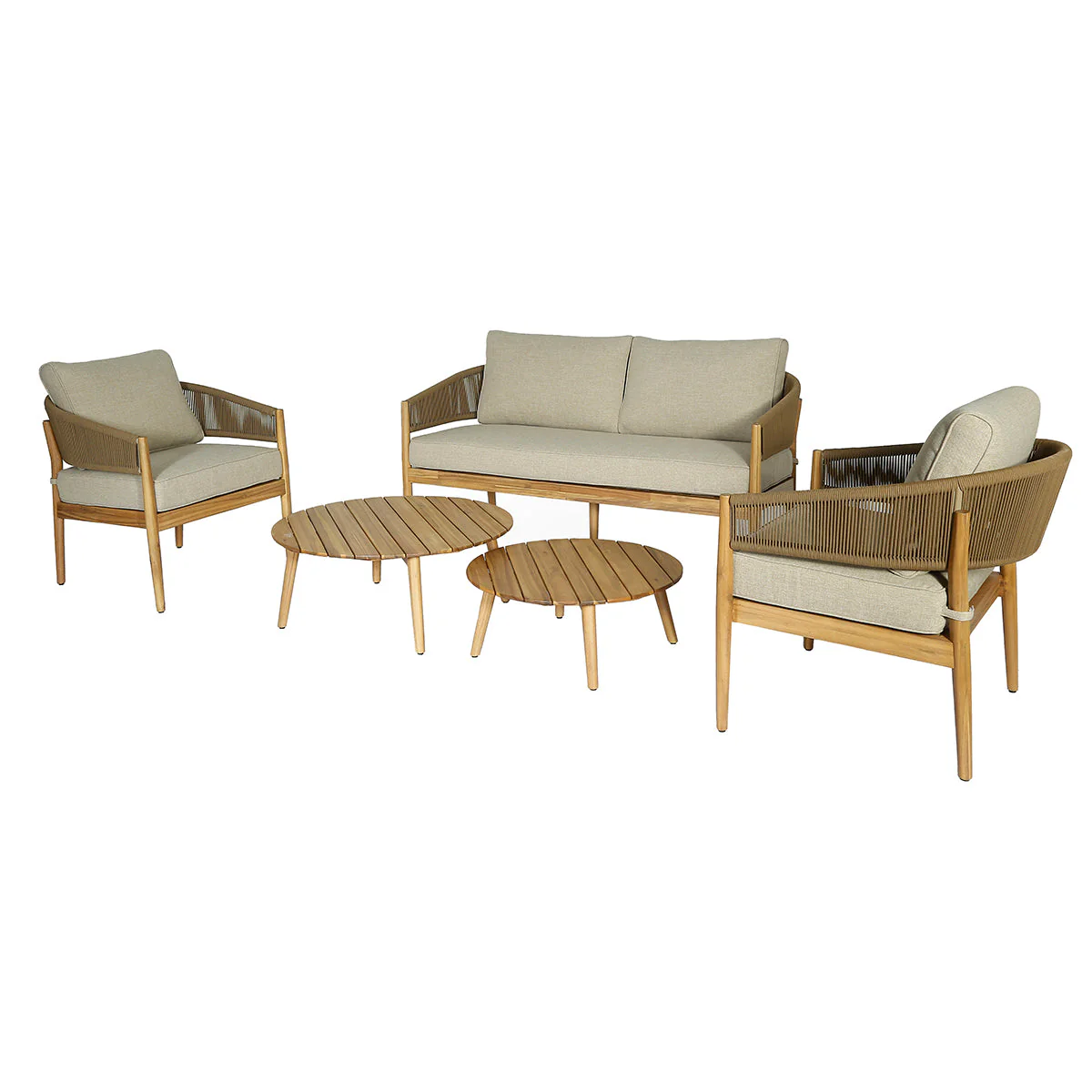 Maze - Porto 2 Seat Lounge Set - Sandstone - Image 19