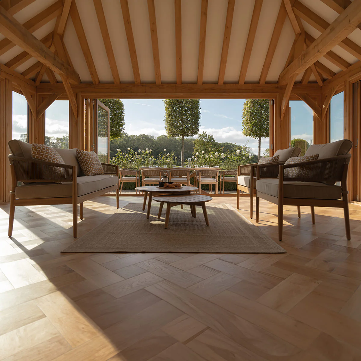 Maze - Porto 2 Seat Lounge Set - Sandstone - Image 8