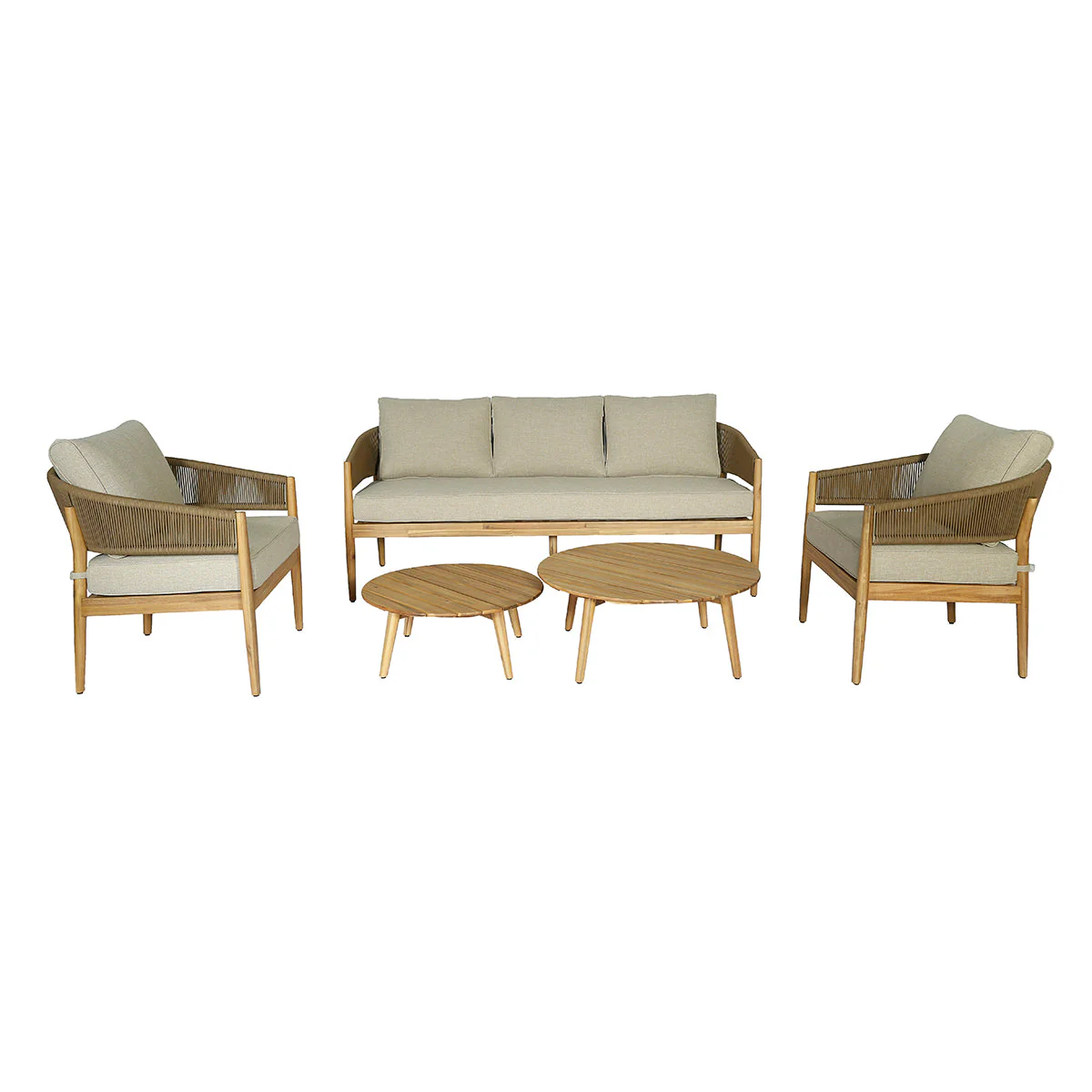 Maze - Porto 3 Seat Lounge Set - Sandstone