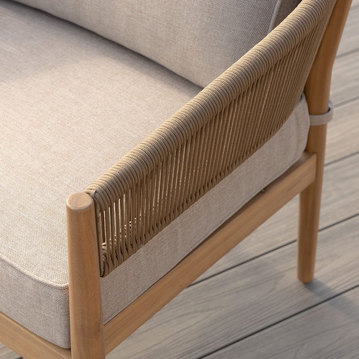 Maze - Porto 3 Seat Lounge Set - Sandstone - Image 13
