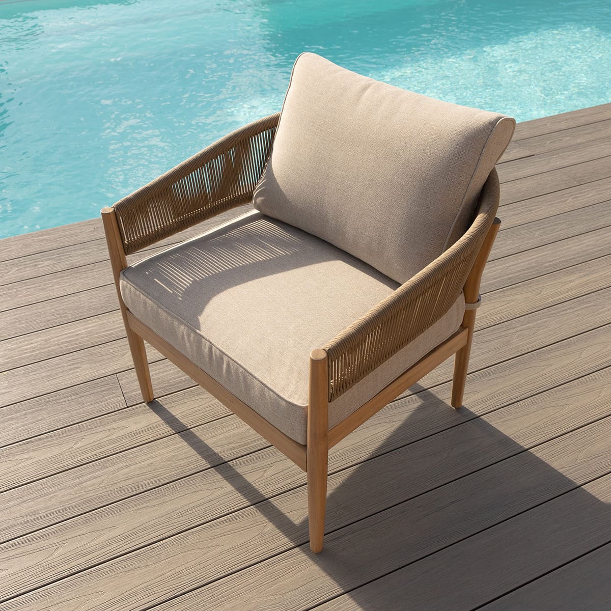 Maze - Porto 3 Seat Lounge Set - Sandstone - Image 14