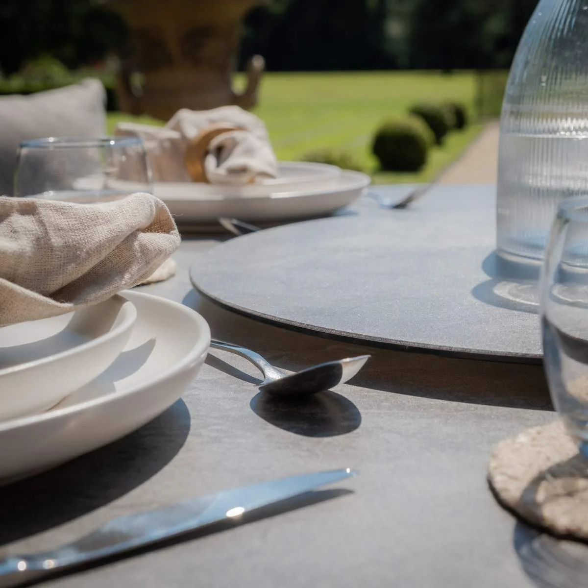 Maze Maldives Rope Weave 4 Seat Round Dining Set - Image 6